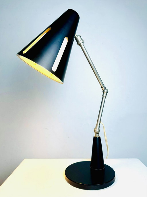 Sun Series (Zonneserie) Desk Lamp by H. Busquet for Hala Zeist, The Netherlands, 1950s – tafellampen, Metal