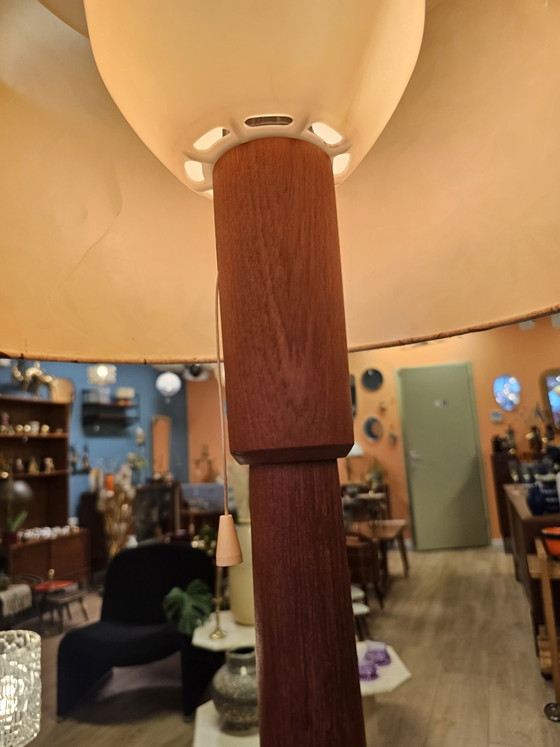 Vintage Domus Denemarken Table Lamp – Wood (photo 9 of 15)