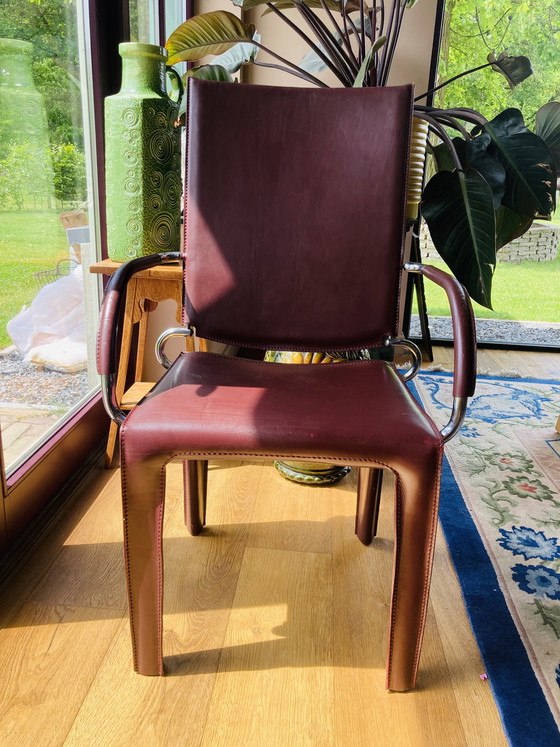 Image 1 of 4x Arper Italy “Arcadia” design dining chair