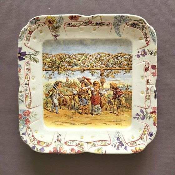 Sarreguemines Enfants Richard 2 Dishes in very good condition – Sarreguemines (France), Crockery, Porcelain (photo 2 of 7)