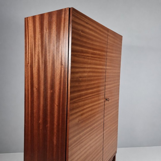 Image 1 of Vintage kledingkast in beukenhout, jaren 70