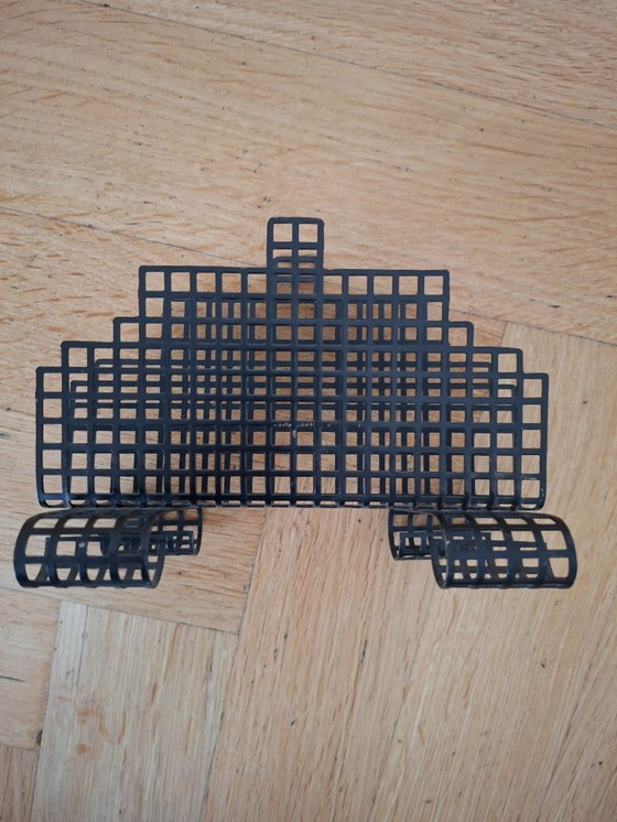 Image 1 of vintage pilastro brievenstandaard of servethouder