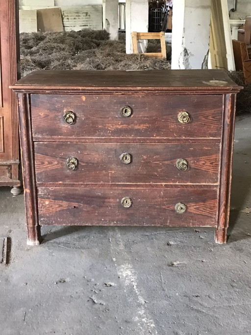 Commodes Hongroises Mid-Century, années 1940