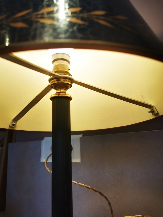 Image 1 of Lampada "Napoleone" su base in bronzo