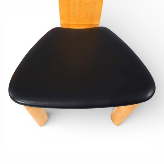 Image 1 of Tranekaer set of 4 Iris dining chairs by Bob van den Berghe, 1980
