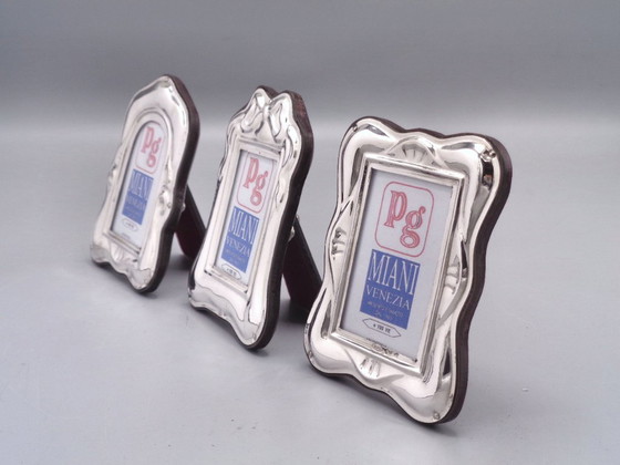 Image 1 of 3 cornici argento 925 4x6