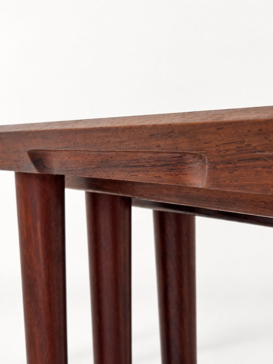 Rosewood nesting tables with ceramic tiles,  Denmark, 1960s, set of 3 – Side tables (photo 17 of 19)