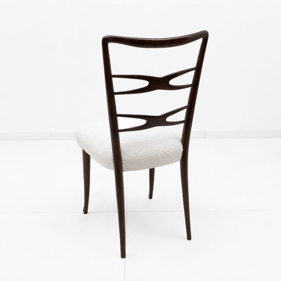 Attributed to Guglielmo Ulrich Mid-Century Dinning Chairs, 1940s, Set of Four – Dining chairs, Wood (photo 7 of 9)