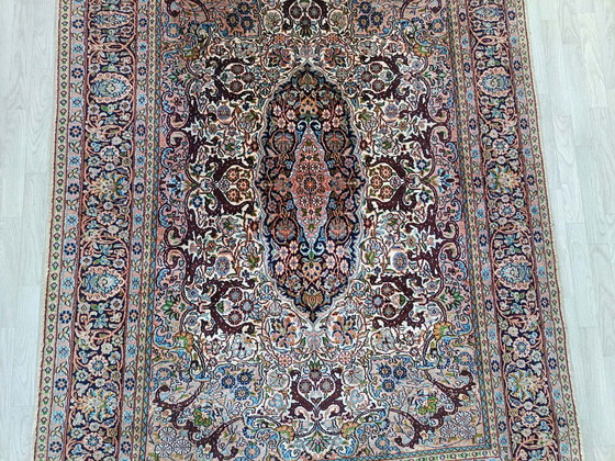 Image 1 of Alfombra de Cachemira paquistaní hecha a mano