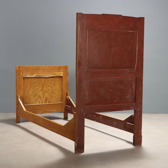 Image 1 of Cama individual Liberty en roble