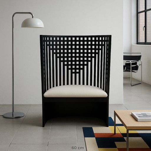 Silla Cassina de Charles Rennie Mackintosh Willow