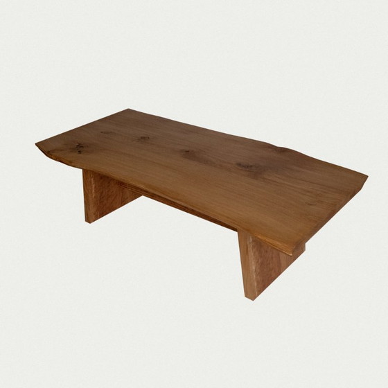 Image 1 of CHÊNE Couchtisch, handgefertigt aus massiver Eiche