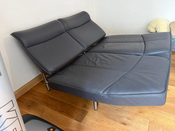 Divano funzionale de Sede DS-450 - Thomas Althaus - Pelle Umbra, Divani 2 posti, Metallo, Nero (foto 3 di 8)
