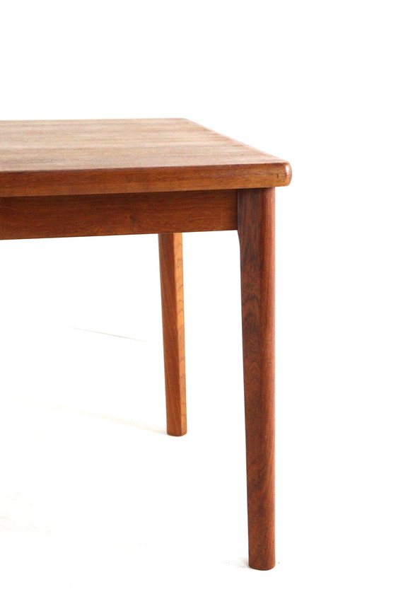Image 1 of Henning Kjearnulf Vejle rectangular extendable dining table XL vintage