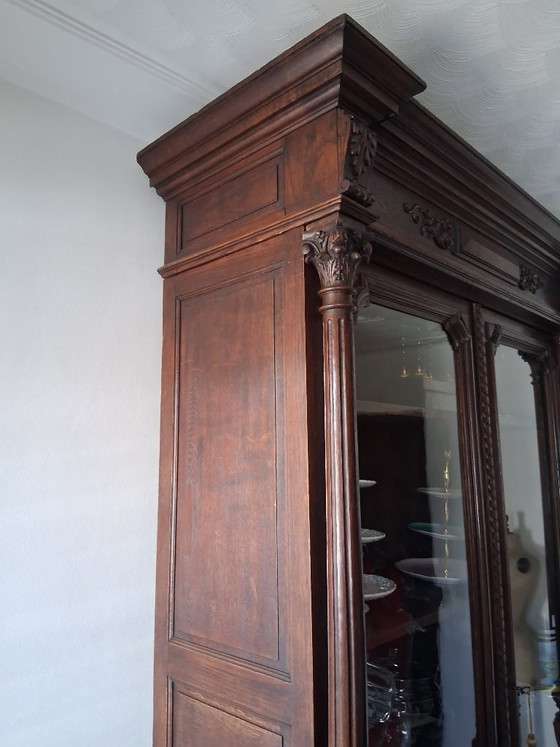 Libreria francese antica ca 1850-1870 – Librerie, Wood (photo 2 of 5)