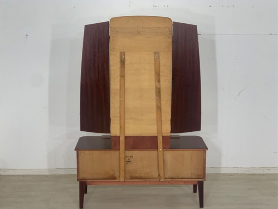 Image 1 of Buffet vintage Commode miroir Armoire de couloir vintage