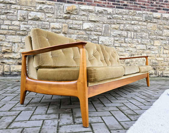 Image 1 of Eugen Schmidt Sofa Daybed jaren 60 Mid Century Banken