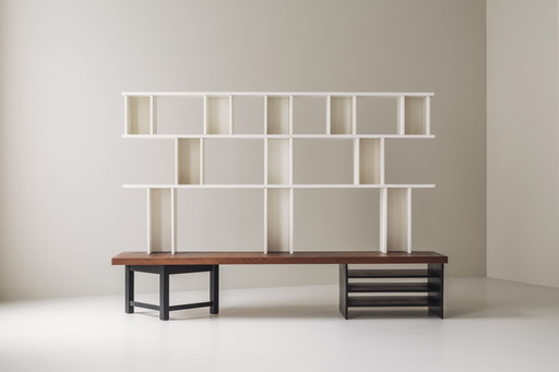 Very Rare ‘Välipala’ Bookcase by Carl Gustaf Hiort for Mikko Nupponen, 1950s