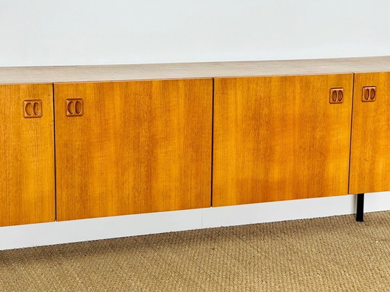 Image 1 of Minimalist Scandinavian teak sideboard, 1960