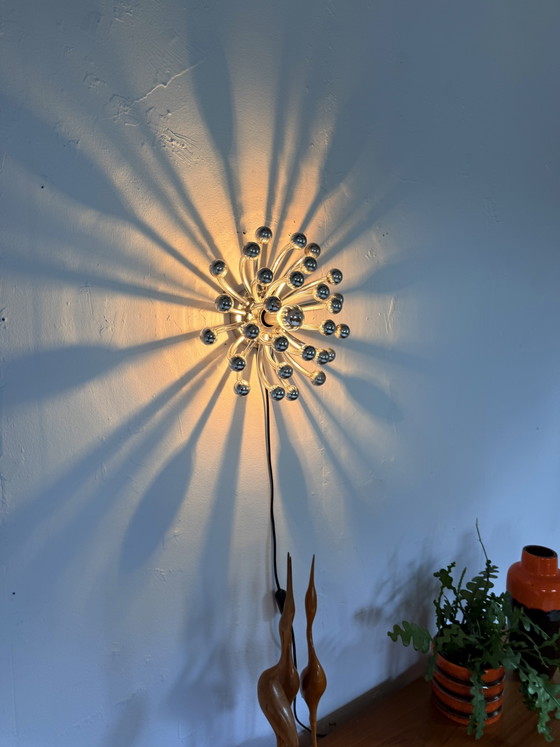Vintage ‘Pistillino’ Wall Lamp, Valente Luce ‘70 – Wall lights, Plastic (photo 13 of 15)