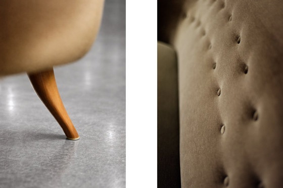 Image 1 of Vintage Mid-Century Scandinavian Modern Paradiset Sofa by Kerstin Hörlin-Holmquist for Nordiska Kompaniet, 1950s