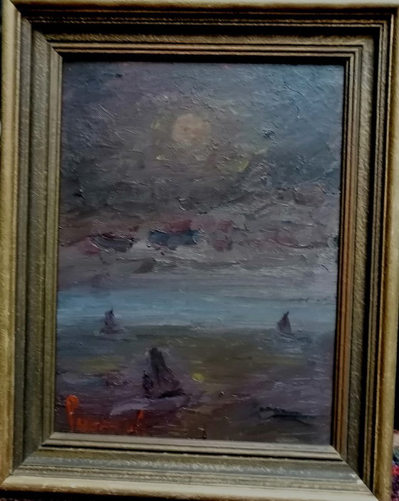 Constant Permeke Night at Sea – Paintings & Drawings, Wood, Canvas (photo 6 of 7)