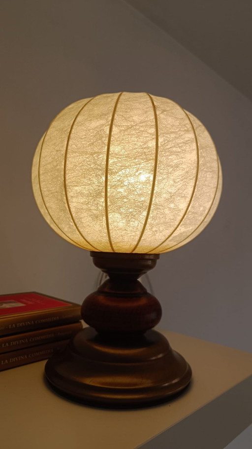 Cocoon D'art lampshade by Agostinelli, vintage 1950s-60s / Made in Italy