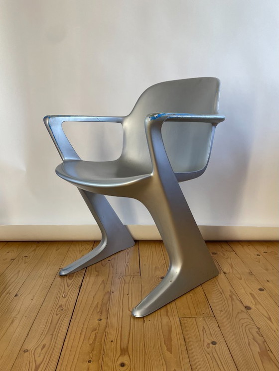 Image 1 of 7x Ernst Moeckl Kangaroo Z Chairs voor Horn Germany 1968