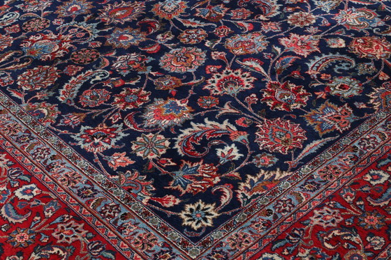 Image 1 of Alfombra persa Yazd Firmada 4,12 x 2,96 Alfombra oriental fina No. 69