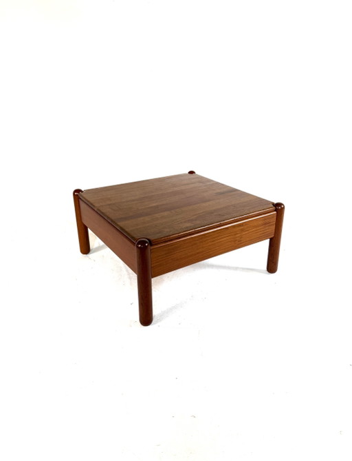 Vintage Danish teak coffee table '70s