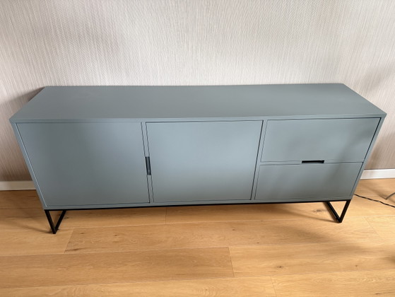 Cabinet grey/green – Sideboard, Metal, Wood (photo 5 of 6)