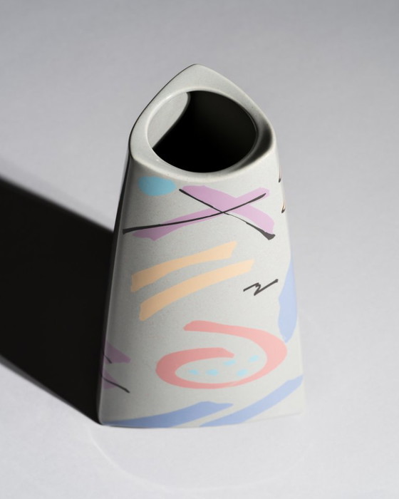 Image 1 of Dorothy Hafner para Rosenthal, Dúo de jarrones "Flash", Alemania, años 80