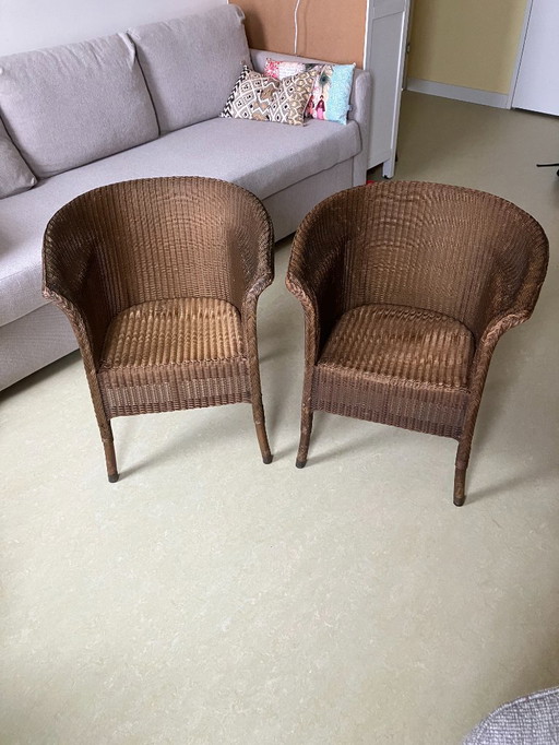 2 sedie Lloyd Loom 1935