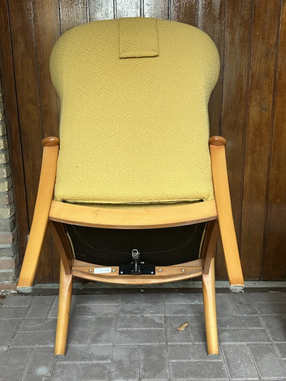 2 verschillende Farstrup Møbler stoelen met quality inspection in 1998 – Verstelbare relaxstoel, Wood (photo 3 of 13)