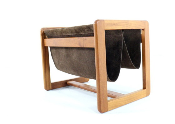 Image 1 of Vidbjerg mobelfabrik magazine rack vintage Danish