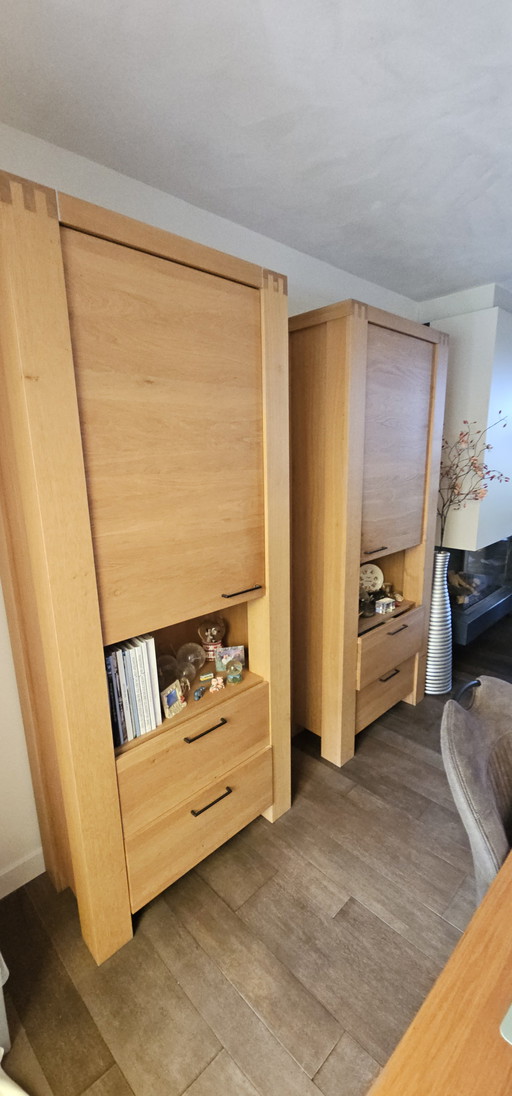 Three cabinets for the living room