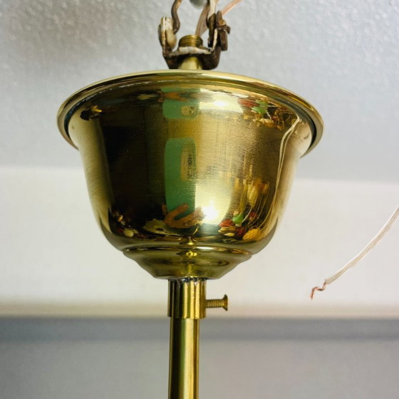 Image 1 of Lustre araignée Sputnik vintage moderne du milieu du siècle avec 5 lumières