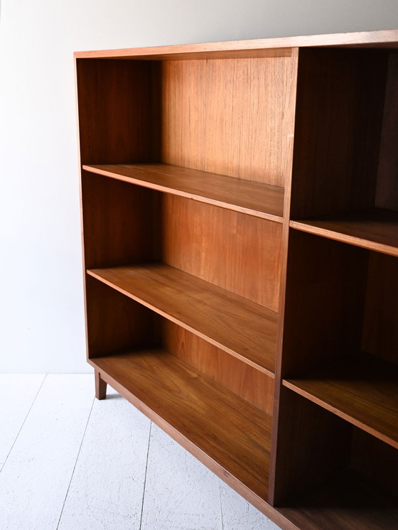 Image 1 of Large 1950s/60s Scandinavian Teak Bookcase