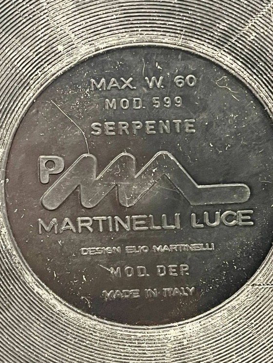 Image 1 of Set: 2 lampade Serpente & Cobra di Elio Martinelli per Martinelli Luce, 1960