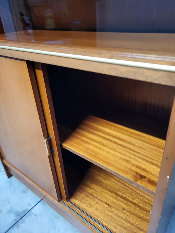 Image 1 of Vintage teak bar- / boekenkast – jaren ’60