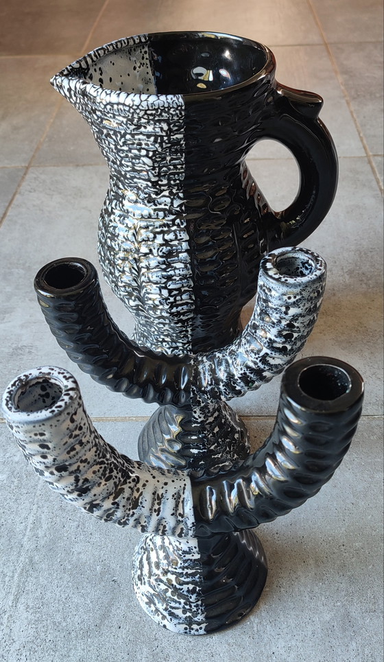 Image 1 of Vintage Ceramic Set, 1960s-70s Design