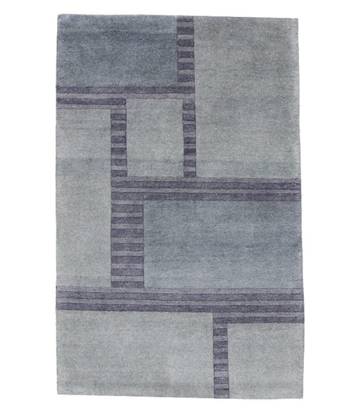 Modern Designer handgeknüpft Woll Teppich Neu & Unbenutzt 184 x 118 cm