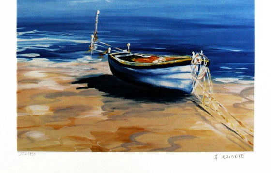 Image 1 of Briante, Anne Marie - La Barque - Farblithografie