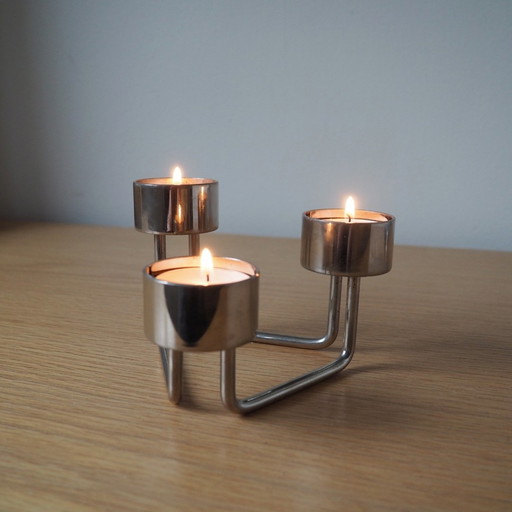 1970S Design Of Denmark Tommy Larsen Porte-bougies à réchaud