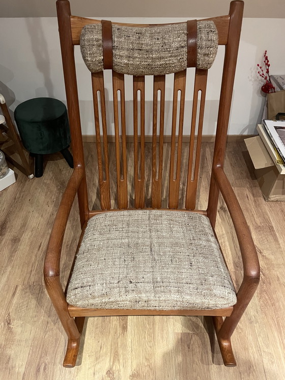 Image 1 of Sedia a dondolo Juul Kristensen