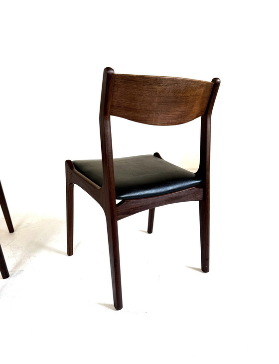 Image 1 of Set di 6 sedie danesi vintage anni '60