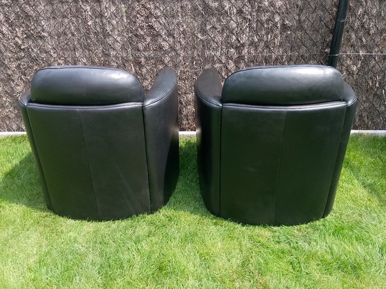 Image 1 of Set aus 3 „Jori“-Sitzgruppen – 2 Club Angel JR 3250 – Modell 2012 – schwarz