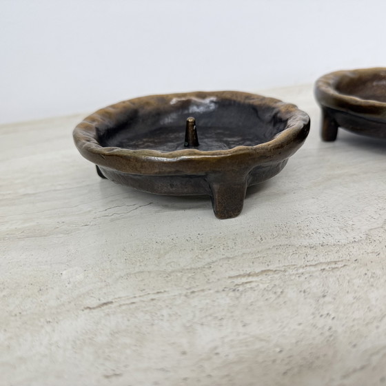 Image 1 of Set van 2 Horst Dalbeck kandelaars, 1970