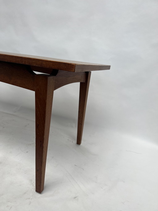Vintage-Teaktisch, dänisches Design aus den 1960er Jahren