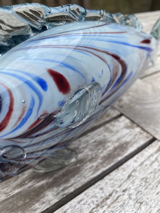Image 1 of Verre de Murano Grand poisson années 60